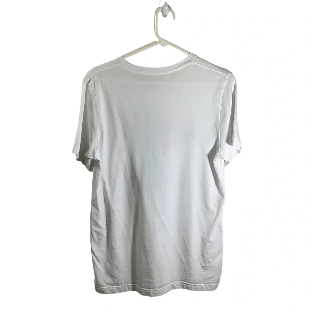 Birddogs White Graphic T-Shirt Round Neck - Picture 3 of 3